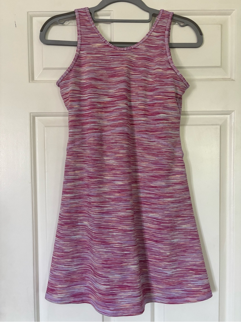Athleta Girls Pink Space-Dyed Tank Dress